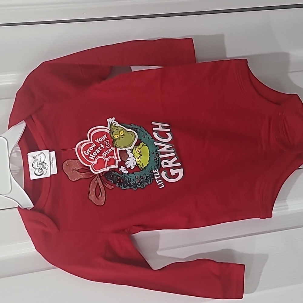 The grinch set of two bodysuits